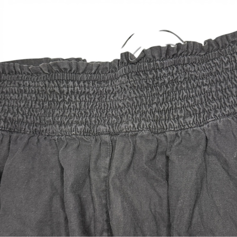 Black Maxi Lace Up Skirt - Picture 3 of 5